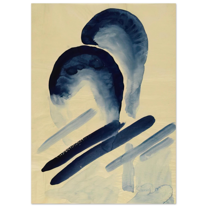 Georgia O'Keeffe - Blue-03 Fine Art Poster