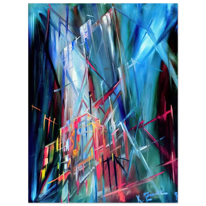 Konrad Zuse - Fantasy 75x100 cm / 30x40inches Fine Art Poster
