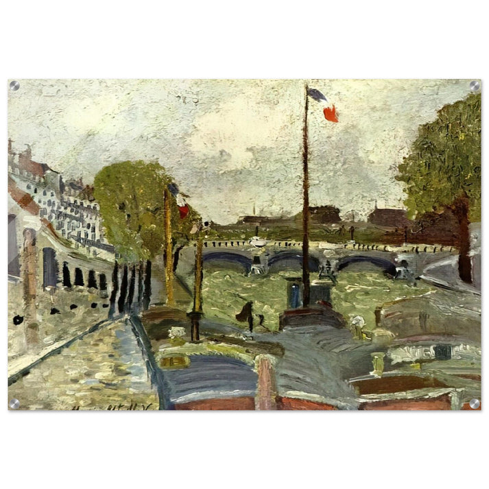 NINE - Maurice Utrillo Acrylic Print - 70x100 cm / 28x40″ inches