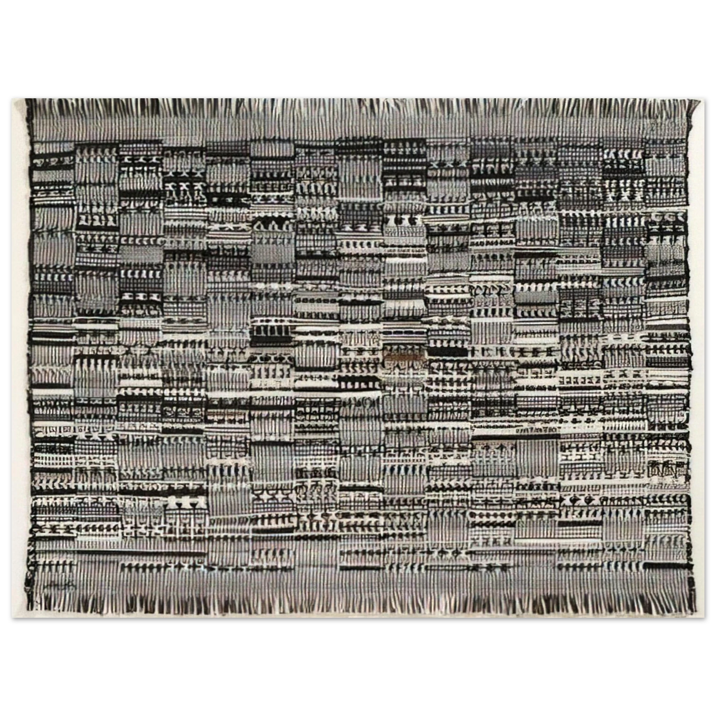Anni Albers - OPEN LETTER 1958 Fine Art Poster - Default Title
