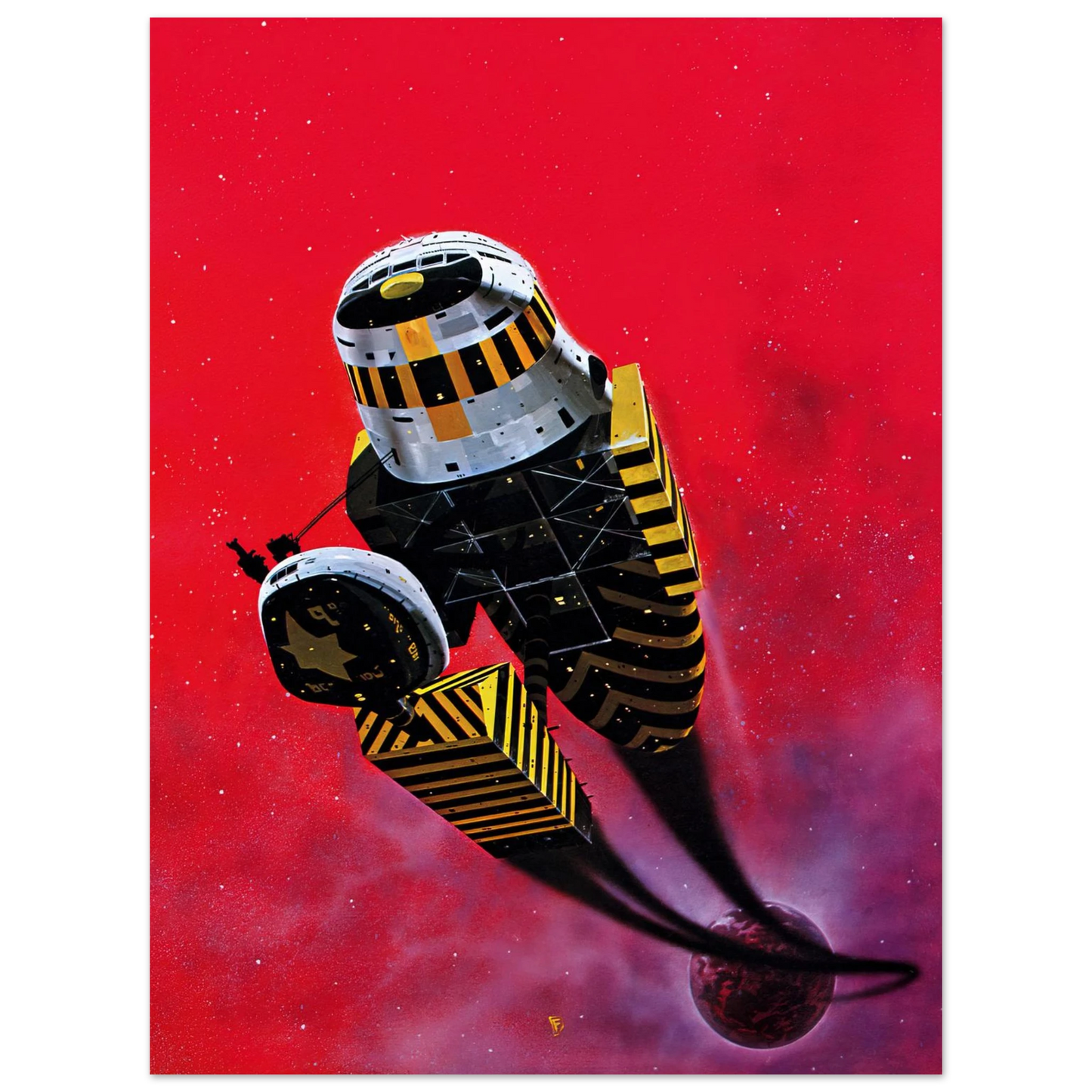 Chris Foss - Chris Foss Fine Art Poster - Default Title