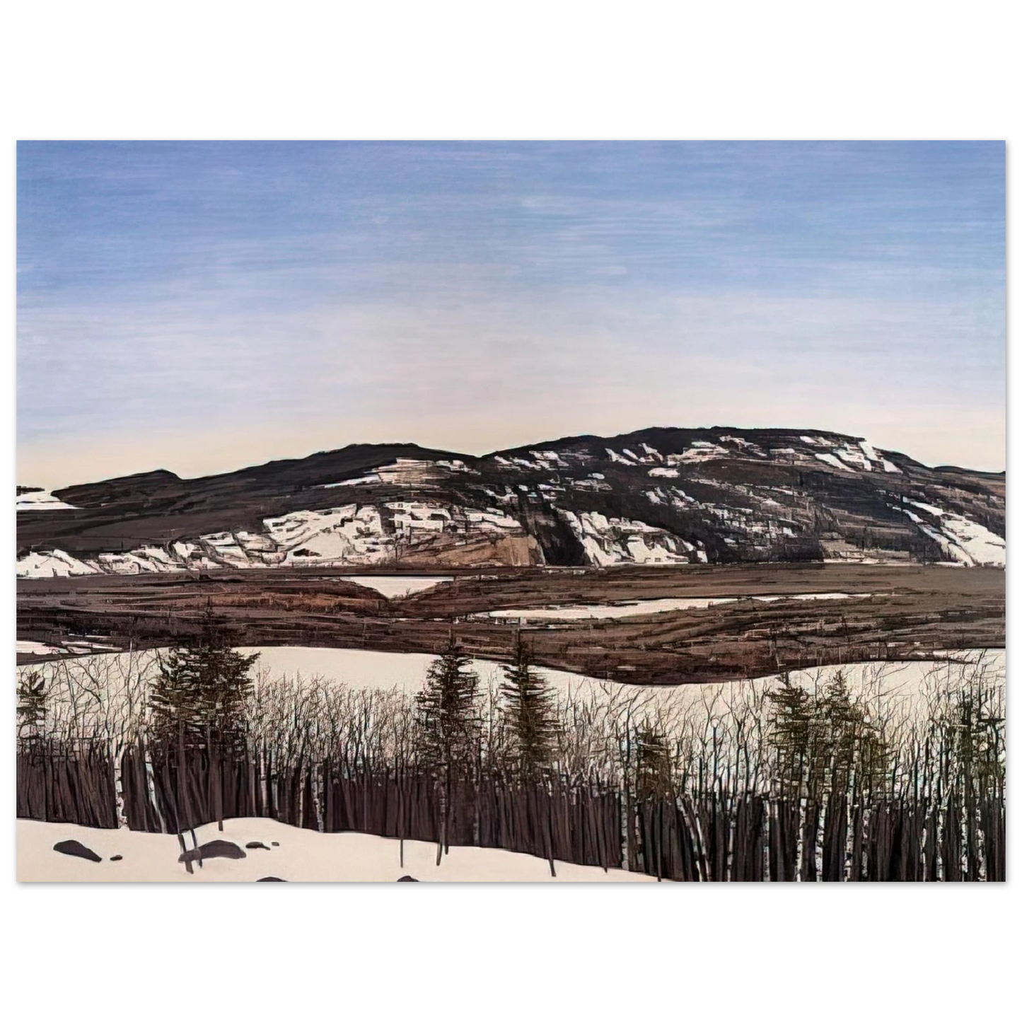 Neil Welliver - Hope to Megunticook - 1992 Fine Art Poster - Default Title