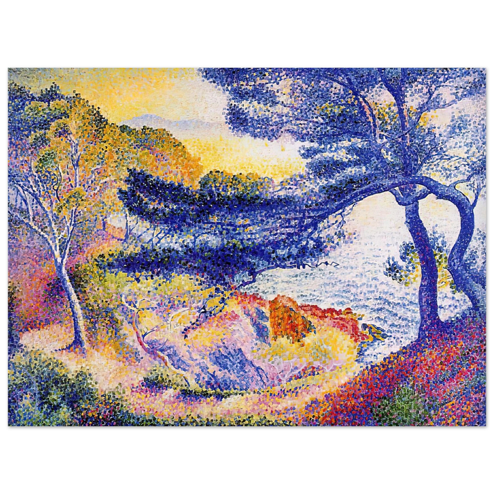 Henri-Edmond Cross - Cape Layet, Provence 75x100 cm / 30x40inches Fine Art Poster