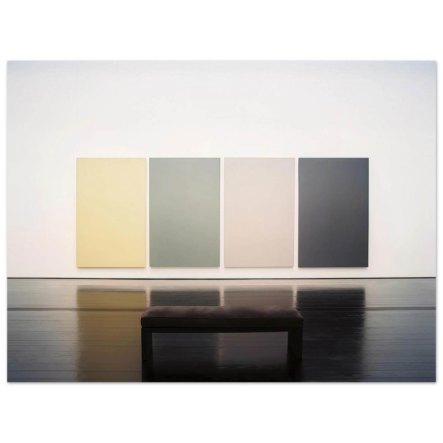 Brice Marden - The Seasons - 1975 Fine Art Poster - Default Title