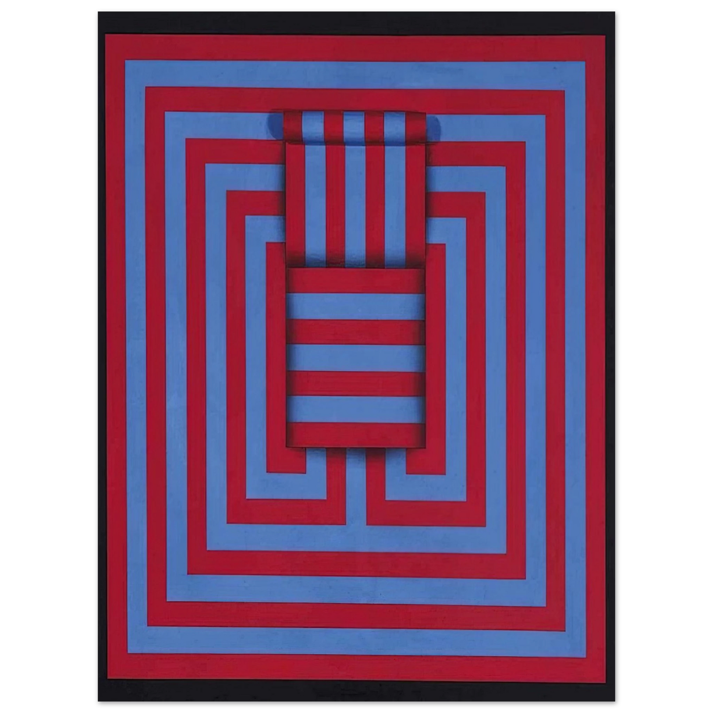 Omar Rayo - Witoto - 1970 Fine Art Poster - Default Title