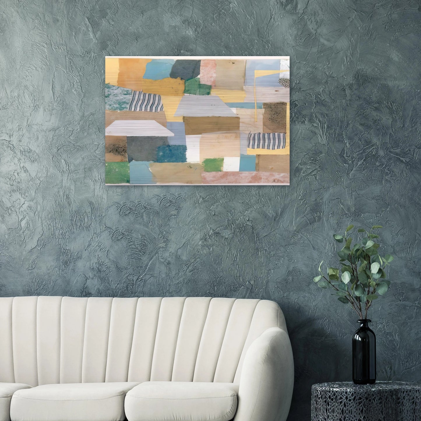 Number 653 - Abstract Expressionism - Anne Ryan Brushed Aluminum Print - 70x100 cm / 28x40 inches | Anne Ryan Aluminum Print | Anne Ryan Prints