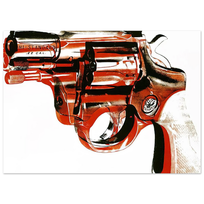 Andy Warhol - Gun Fine Art Poster