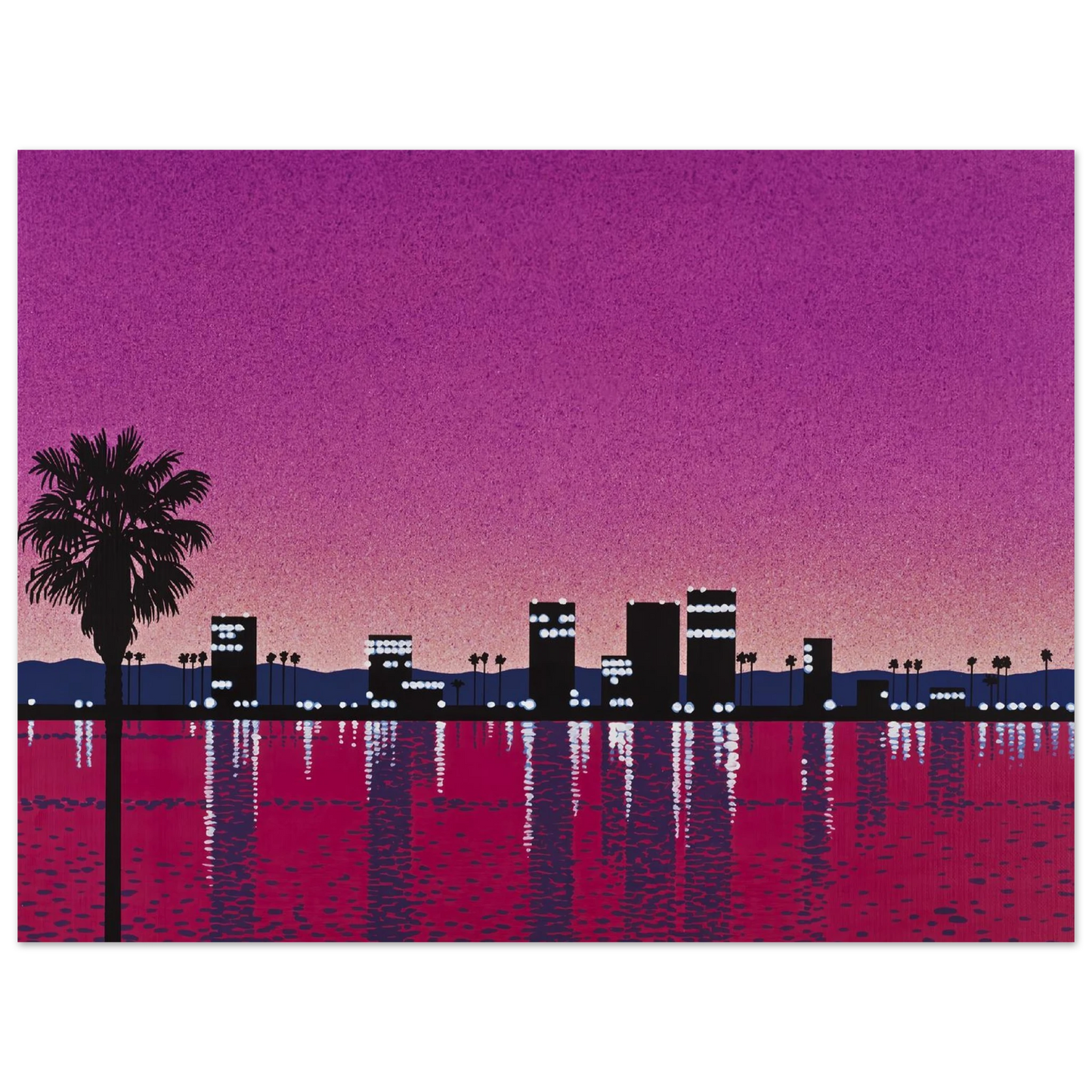 Hiroshi Nagai - The Limelight - monolog Wall Art - 21x29.7 cm / 8x12" - Fine Art Poster - -