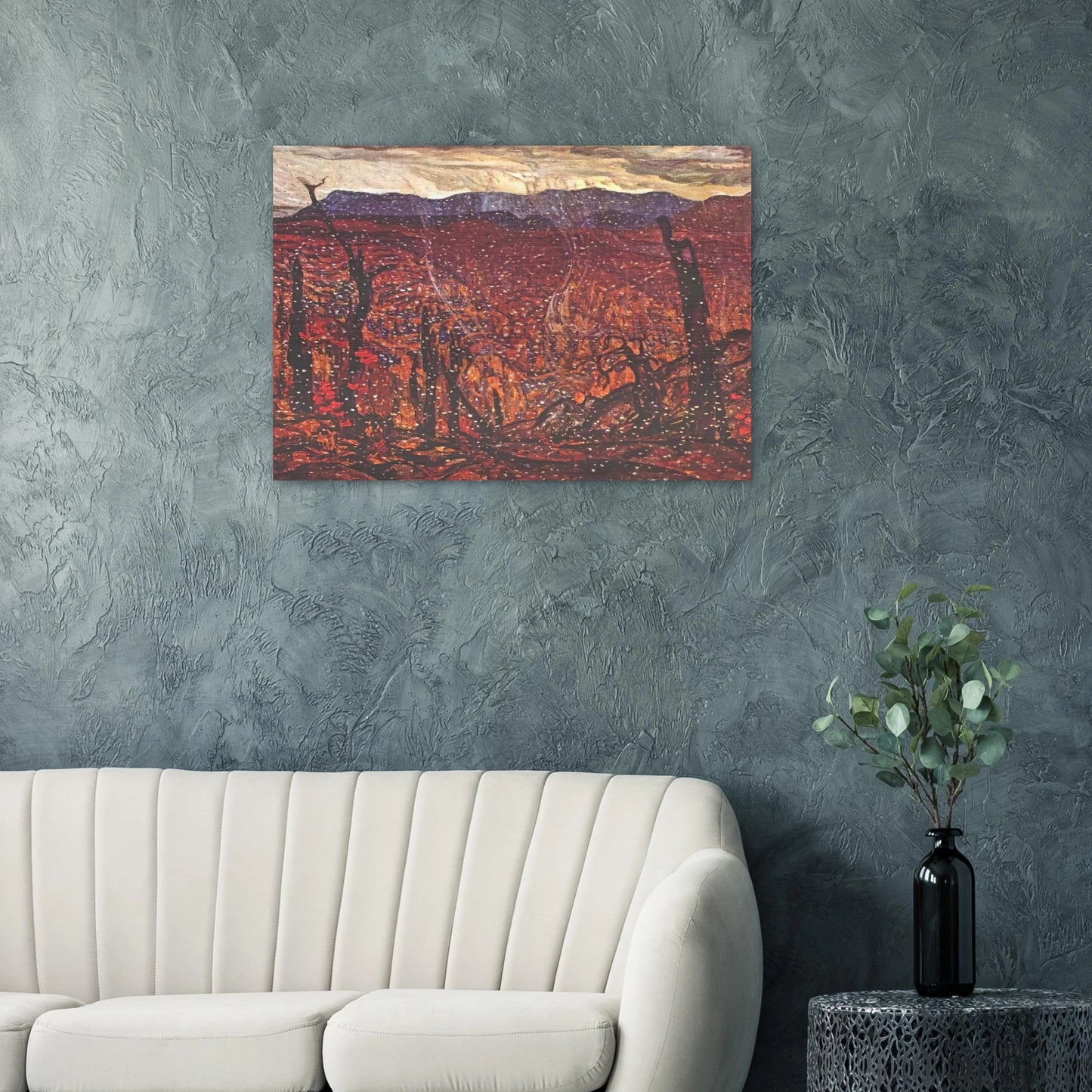 First Snow, Algoma Country - 1920 - A.Y. Jackson Brushed Aluminum Print - 70x100 cm / 28x40 inches | A.Y. Jackson Aluminum Print | A.Y. Jackson Prints