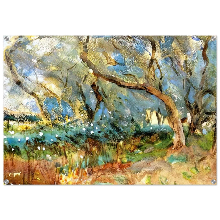 Landscape - John Singer Sargent Acrylic Print - 70x100 cm / 28x40″ inches | John Singer Sargent Wall Art | John Singer Sargent Prints