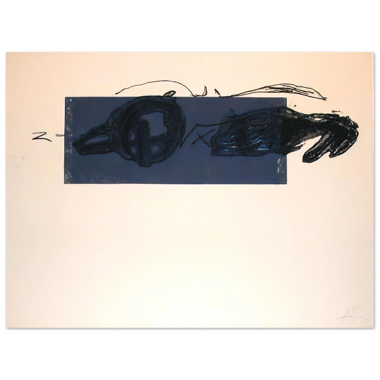 Antoni Tapies - Z 1981 Fine Art Poster - Default Title