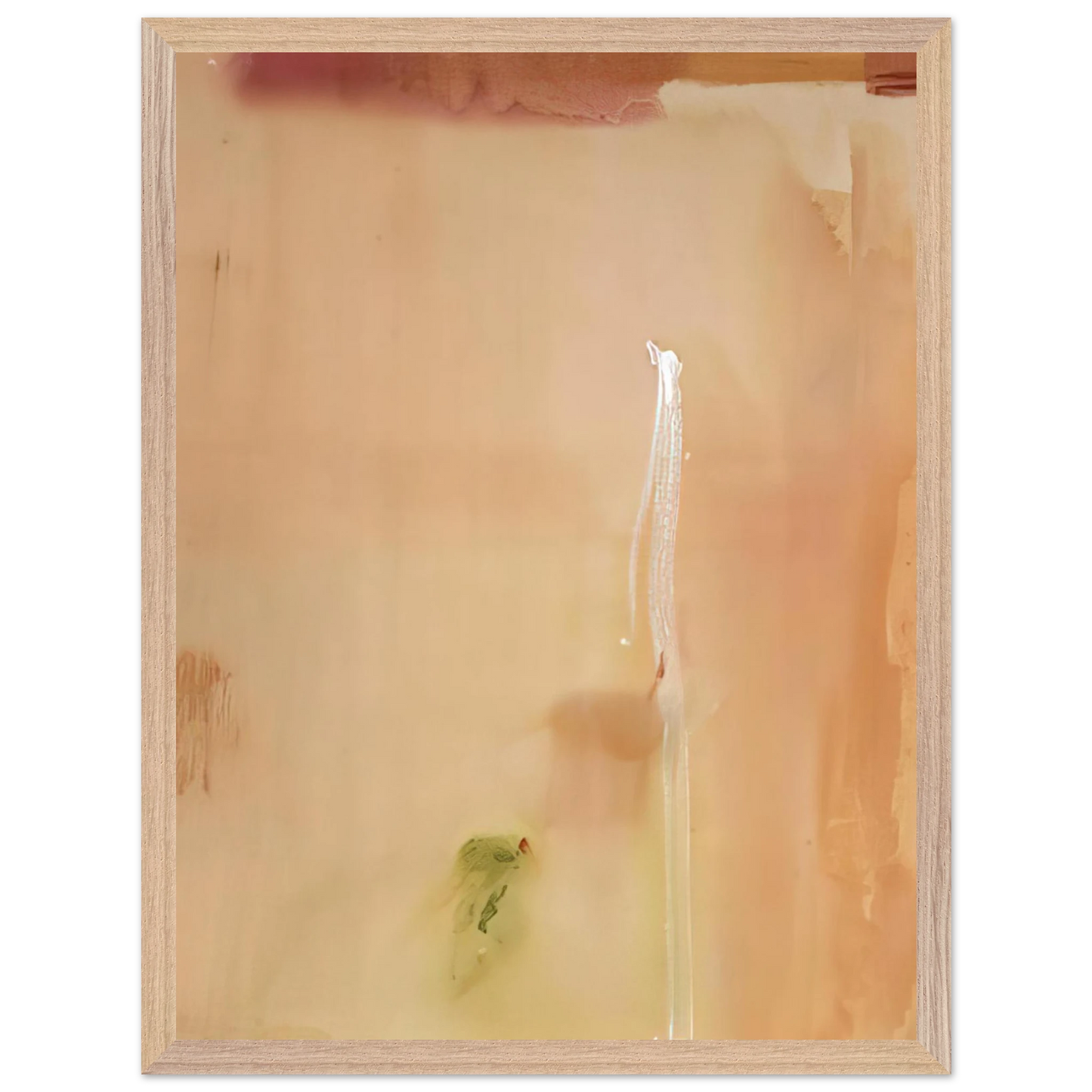 Helen Frankenthaler - Dawn Stroke - 1977 Wall art - 60x80 cm / 24x32 inches - Premium Wooden Framed Poster With Fine Art Paper - Wood frame