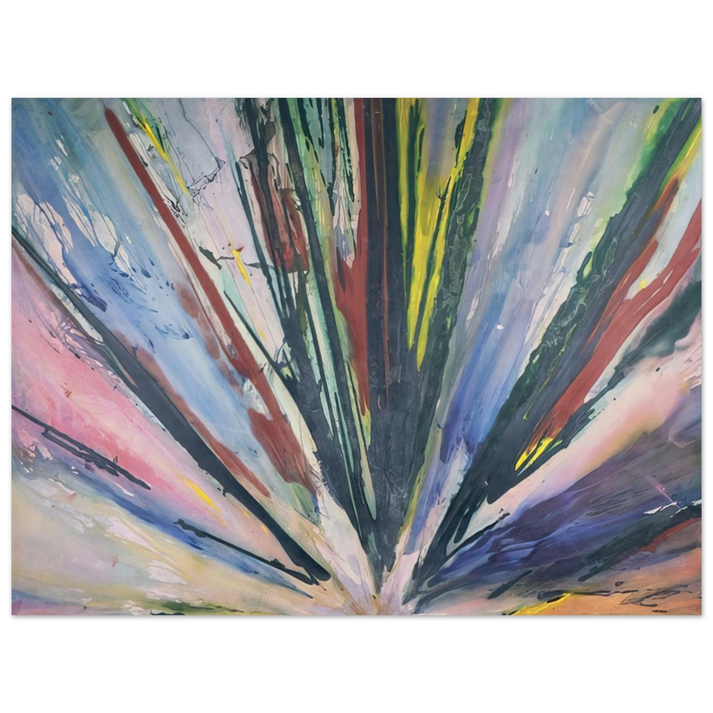 Sam Gilliam - Stand 75x100 cm / 30x40inches Fine Art Poster