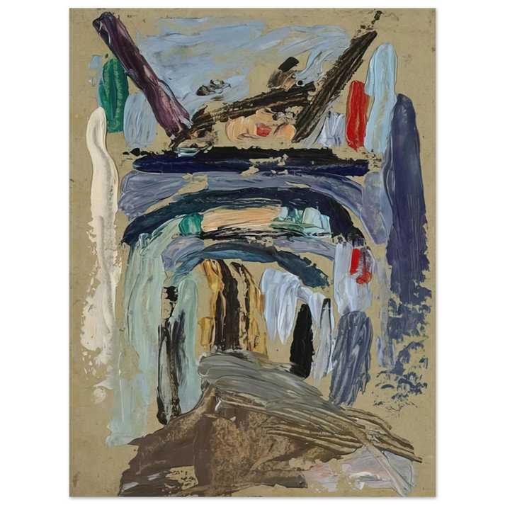 Gabriele Munter - GASSE MIT TORBOGEN 75x100 cm / 30x40inches Fine Art Poster