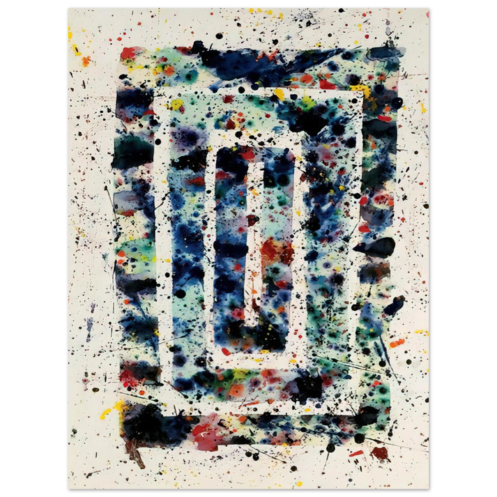 Sam Francis - Untitled SF75-102 75x100 cm / 30x40inches Fine Art Poster