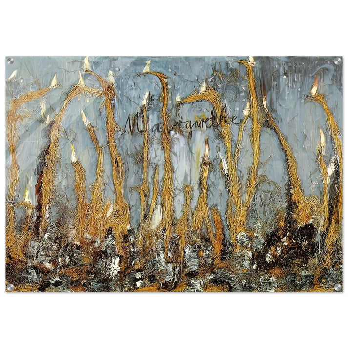 MARGARETHE - Anselm Kiefer Acrylic Print - 70x100 cm / 28x40″ inches