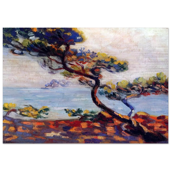 Dans le Midi - 1910 - Armand Guillaumin Brushed Aluminum Print - 70x100 cm / 28x40 inches | Armand Guillaumin Aluminum Print | Armand Guillaumin Prints