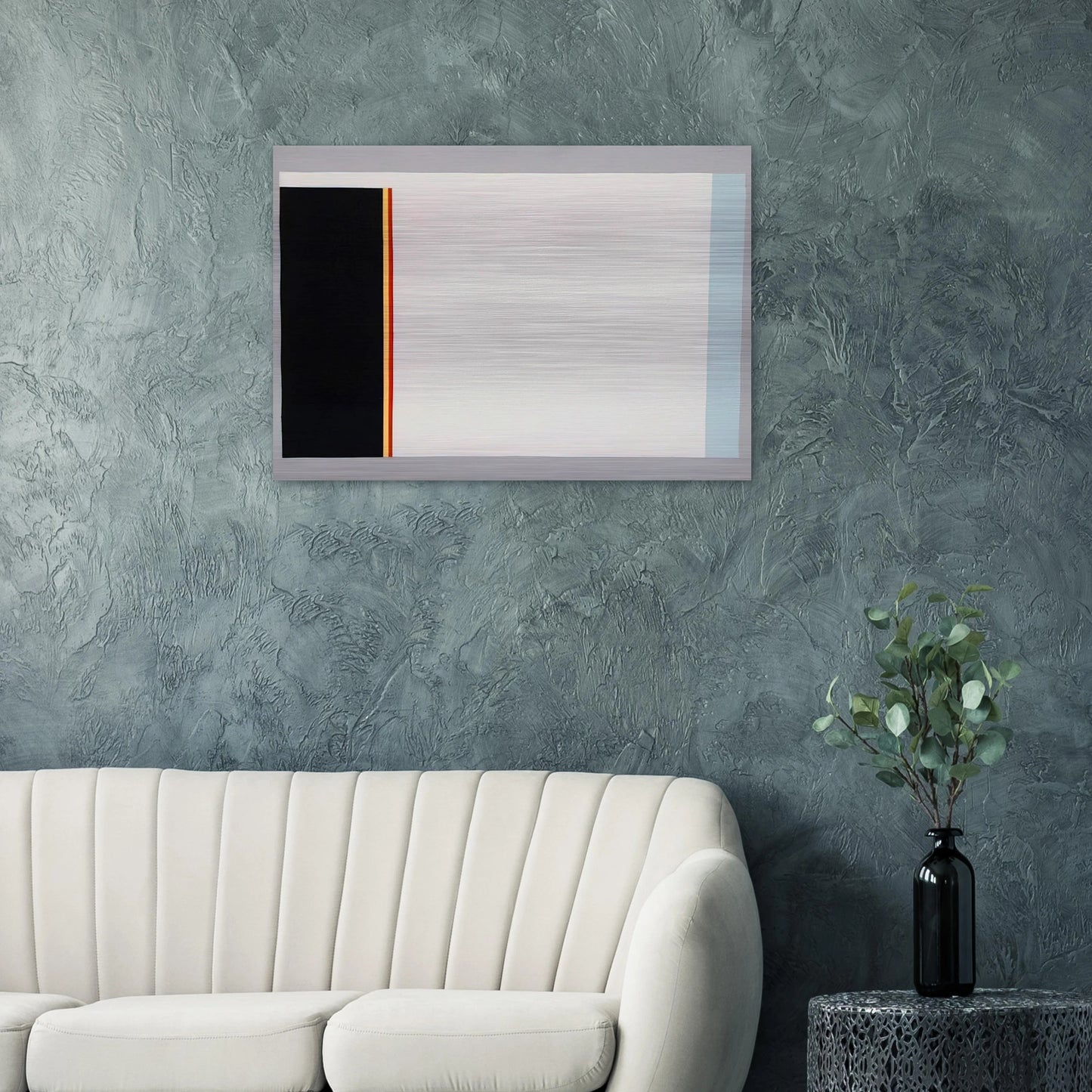 Untitled - 1983 - Gene Davis Brushed Aluminum Print - 70x100 cm / 28x40 inches | Gene Davis Aluminum Print | Gene Davis Prints