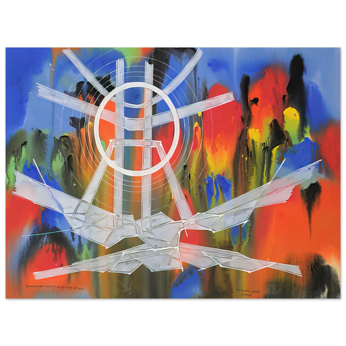 Jimmy Ernst - Significant Event Note - 1980 75x100 cm / 30x40inches Fine Art Poster