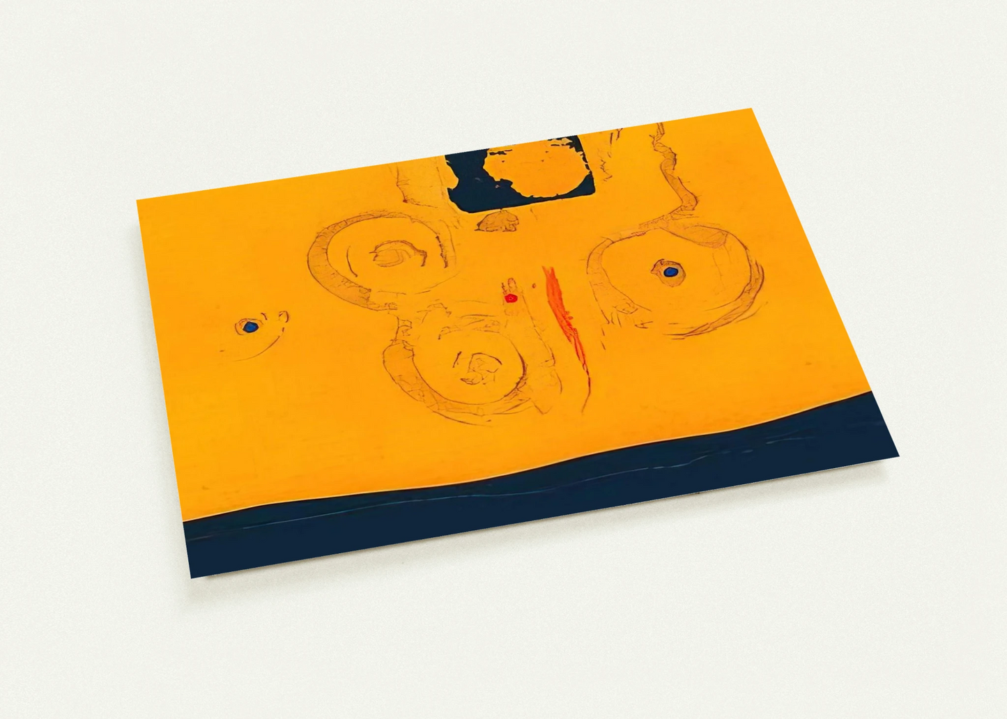 Plaza Real - 1988 By Helen Frankenthaler Pack of 10 Post Cards | Helen Frankenthaler Post Cards | A6 (10.5 x 14.8 cm) - 4.1 x 5.8 inches