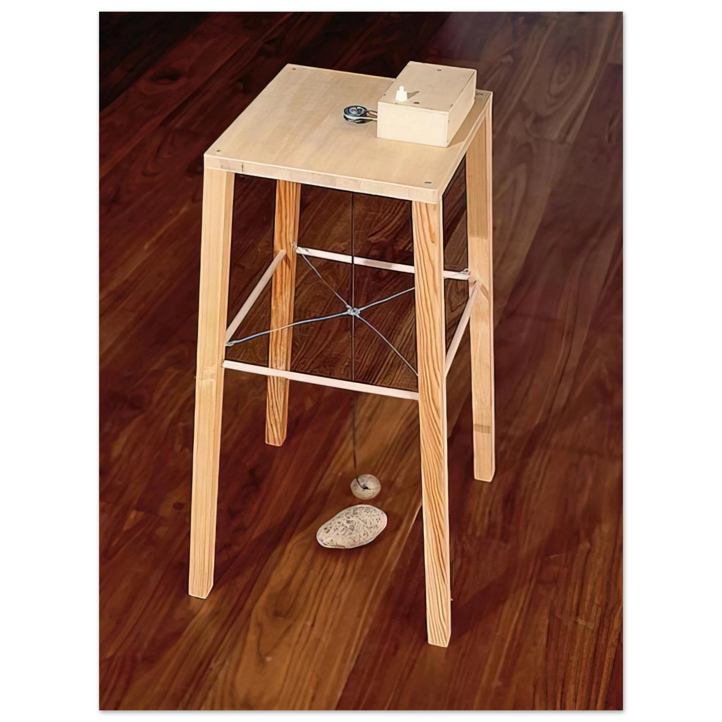 Sigmar Polke - APPARATUS WHEREBY ONE POTATO CAN ORBIT ANOTHER 1969 Fine Art Poster - Default Title