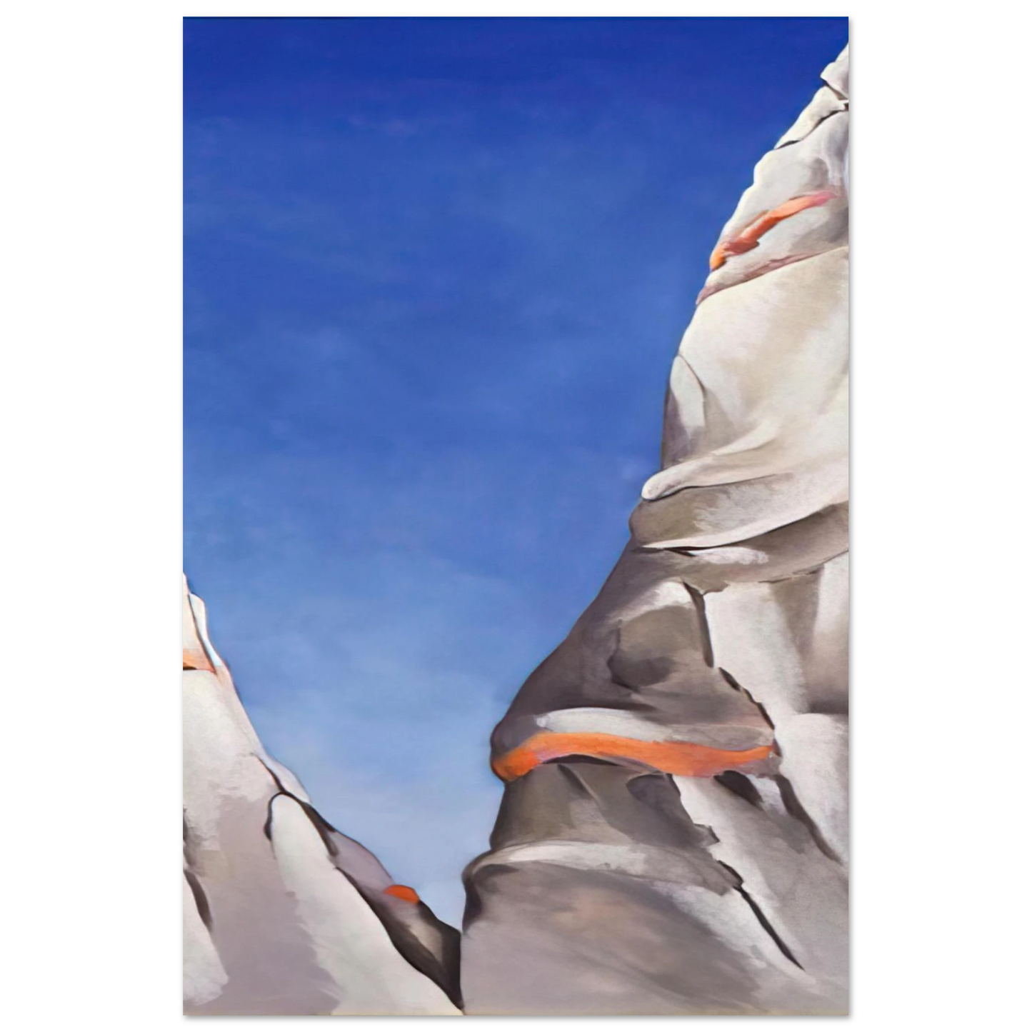 Georgia O'Keeffe - Blue Sky Fine Art Poster - 40x60 cm / 16x24 inches