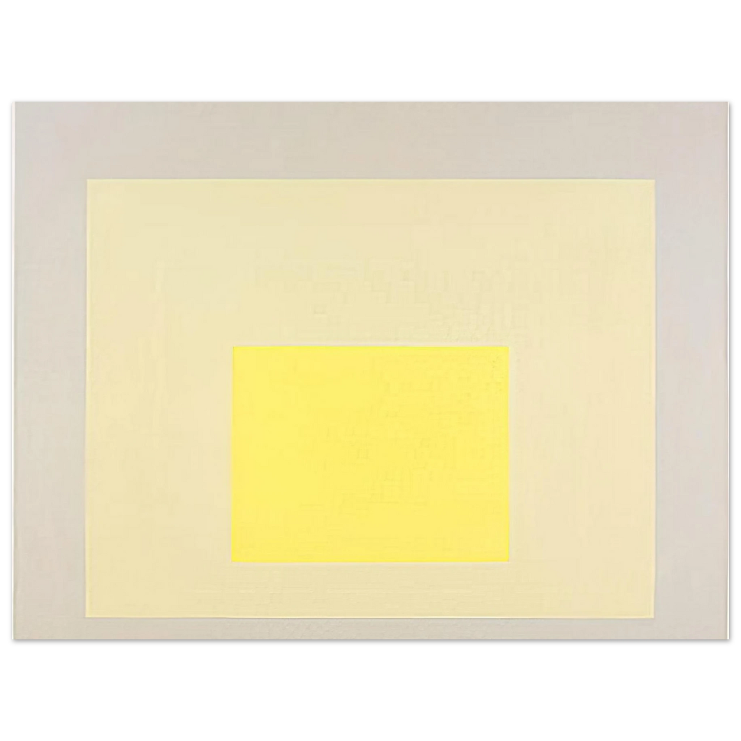 Josef Albers - HOMAGE TO THE SQUARE AMALGAMATING 1971 Fine Art Poster - Default Title