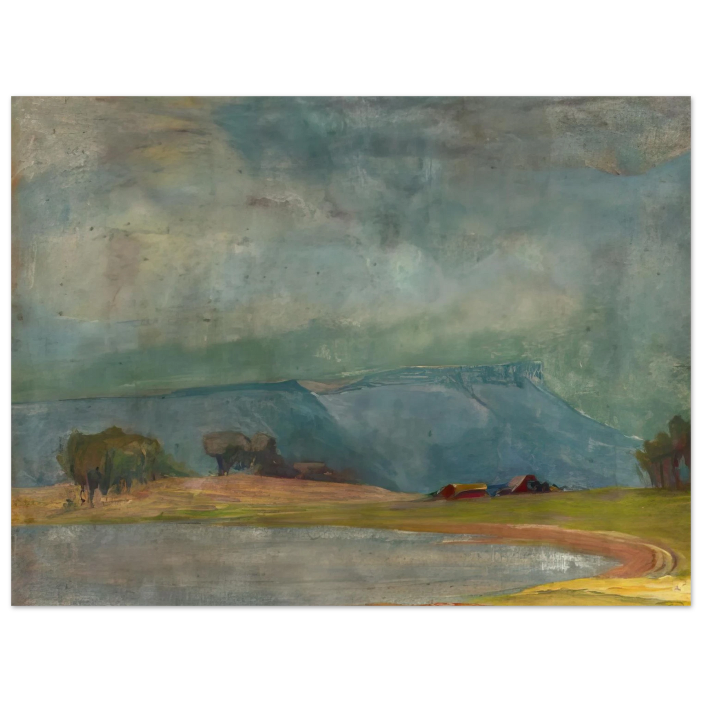 Xavier Martinez - Dodge Ranch - Tonalism Fine Art Poster - Default Title
