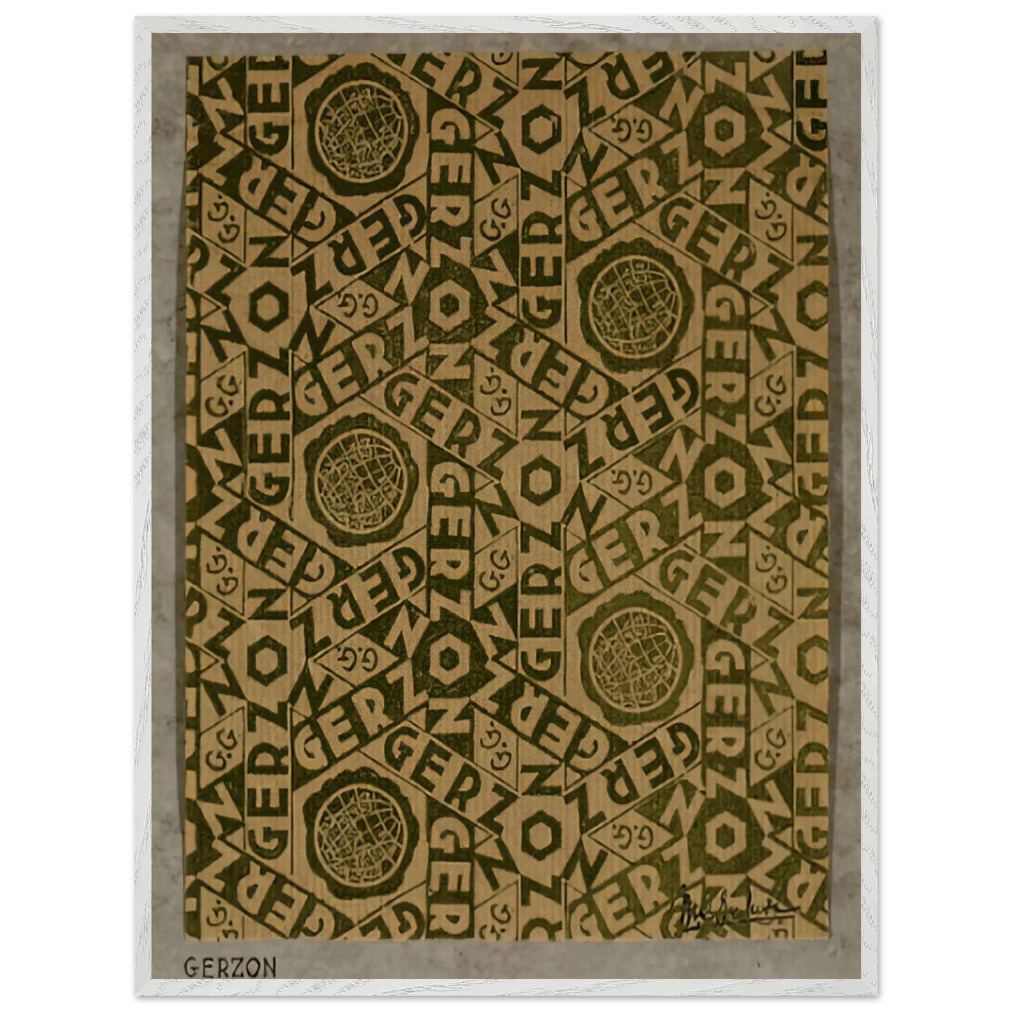 MC Escher - ESCHER (19) Wall Art - 60x80 cm / 24x32 inches - Premium Wooden Framed Poster With Fine Art Paper - Wood frame