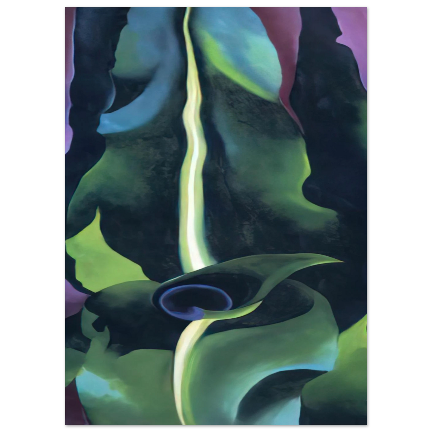 Georgia O'Keeffe - Corn, Dark I Fine Art Poster - 40x60 cm / 16x24 inches