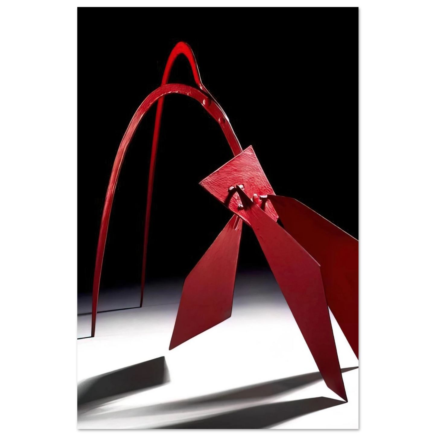 Alexander Calder - MAQUETTE FOR FLAMINGO 1972 Fine Art Poster - 40x60 cm / 16x24 inches