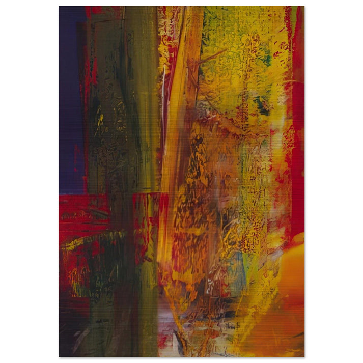 OLBERG 1986 - Gerhard Richter Brushed Aluminum Print - 70x100 cm / 28x40 inches | Gerhard Richter Aluminum Print | Gerhard Richter Prints