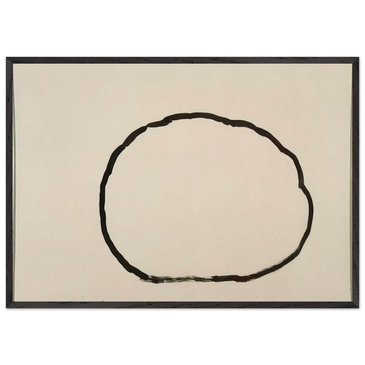 UNTITLED 6 N2 - Philip Guston Framed Art Print – Black Wooden Frame - Default Title - -Framed Art Print