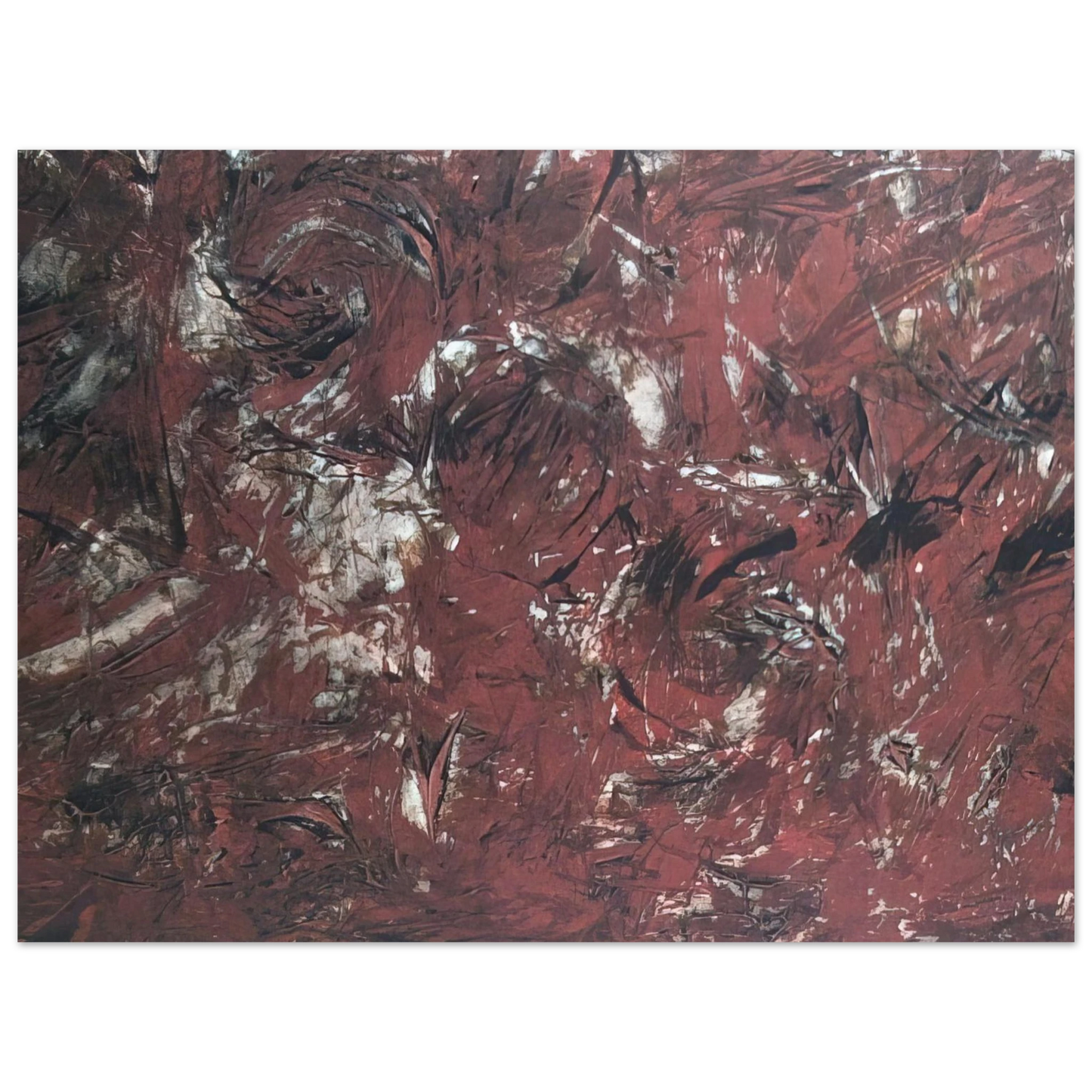 Milton Resnick - UNTITLED 1982 Fine Art Poster - Default Title