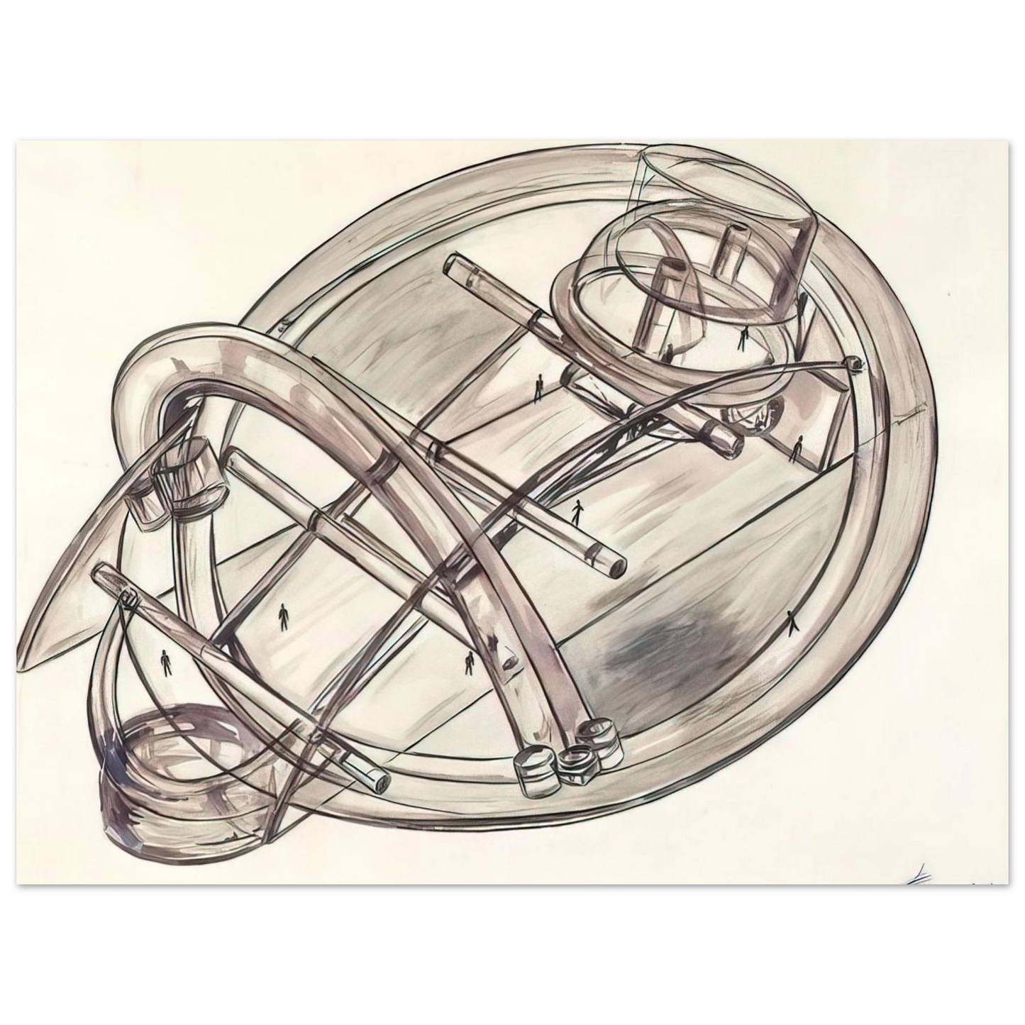 Bram van Velde - Untitled - 1972 Fine Art Poster - Default Title