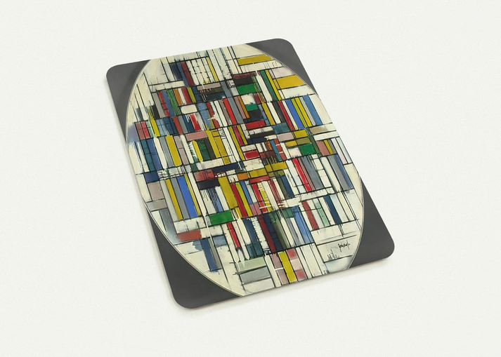 Circle III - Post-Painterly Abstraction By Robert Goodnough Pack of 10 Post Cards | Robert Goodnough Post Cards | A6 (10.5 x 14.8 cm) - 4.1 x 5.8 inches