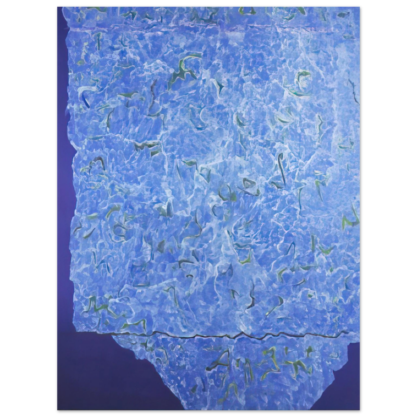 Theodoros Stamos - Infinity Field, Jerusalem Series, 3rd Letter - 1985 Fine Art Poster - Default Title