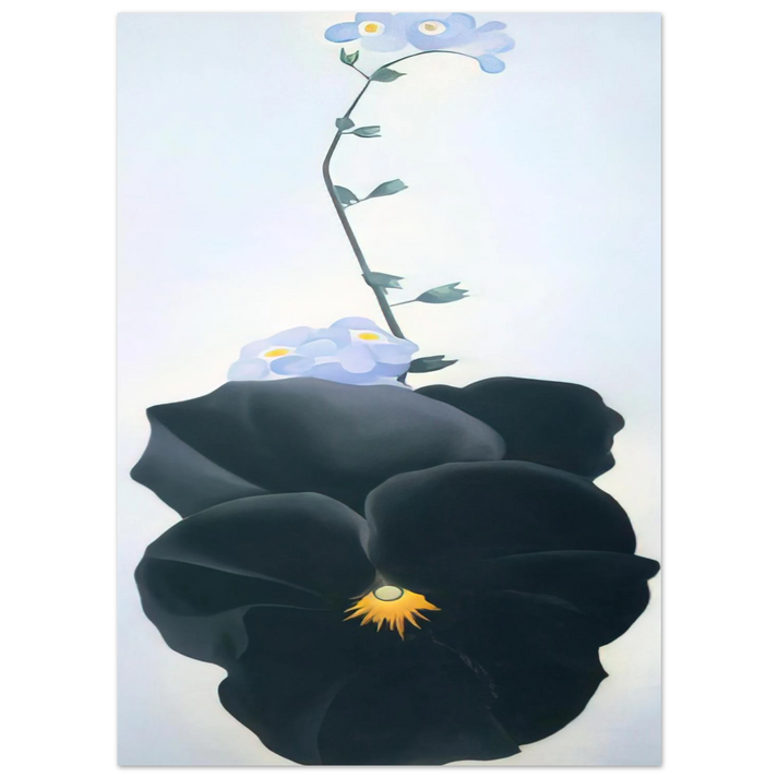 Georgia O'Keeffe - Pansy Fine Art Poster