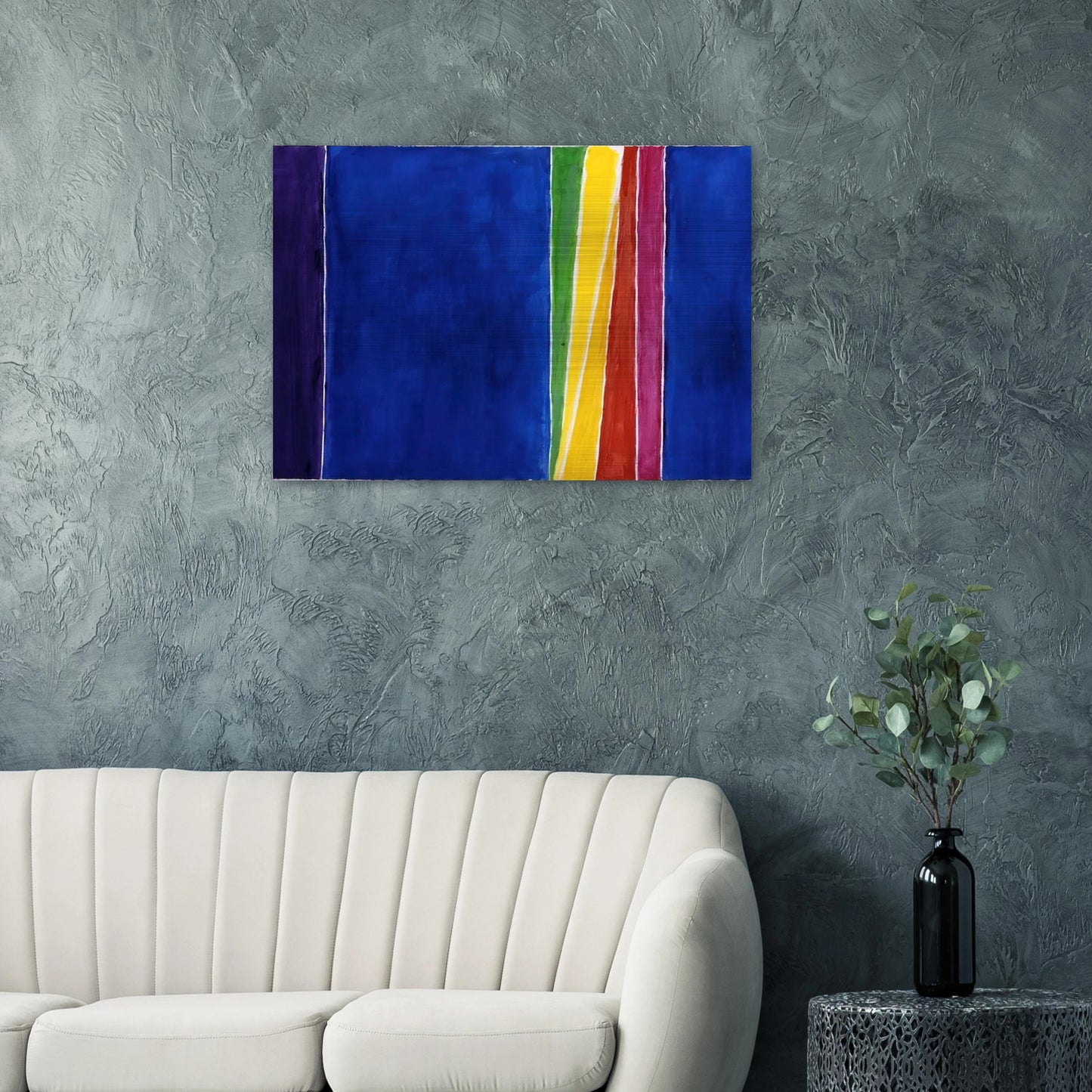 ATMOSPHERIC EFFECTS II 1972 - Alma Woodsey Thomas Brushed Aluminum Print - 70x100 cm / 28x40 inches | Alma Woodsey Thomas Aluminum Print | Alma Woodsey Thomas Prints