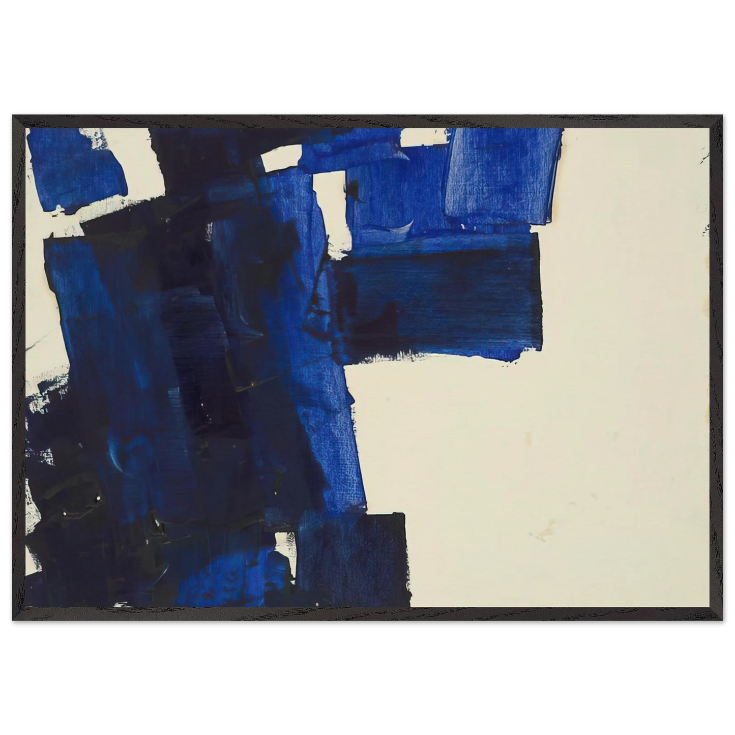 Untitled - 1961 N9 - Charlotte Posenenske Framed Art Print – Black Wooden Frame - Default Title - -Framed Art Print