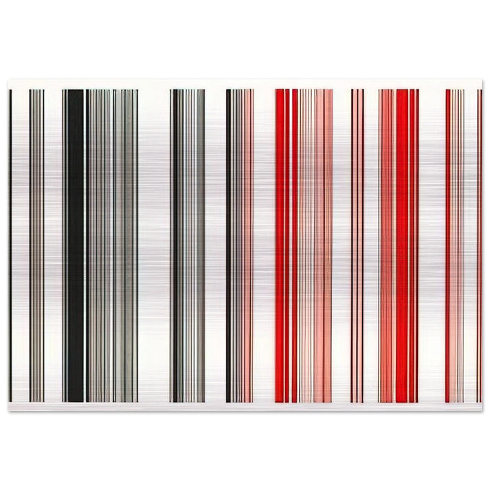 Night Rider - 1983 - Gene Davis Brushed Aluminum Print - 70x100 cm / 28x40 inches | Gene Davis Aluminum Print | Gene Davis Prints