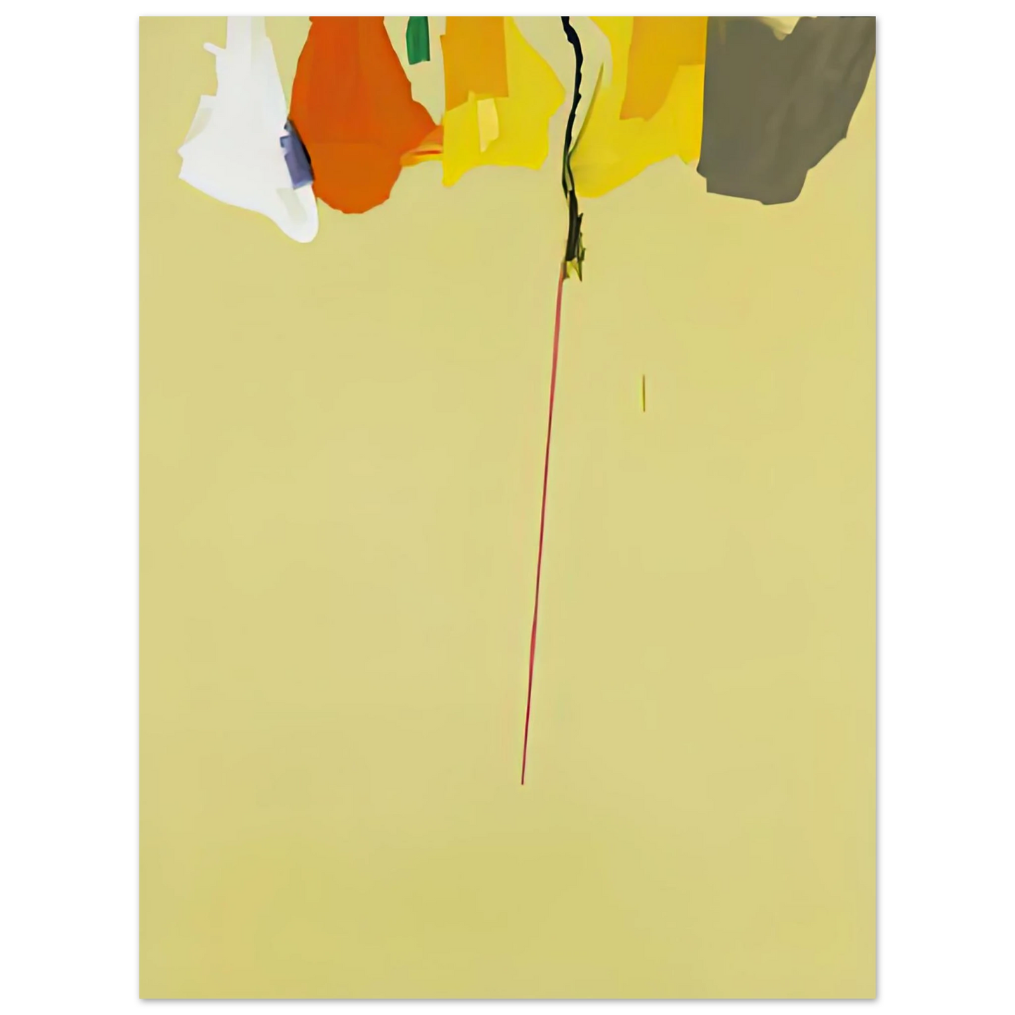 Helen Frankenthaler - Rapunzel, 1974- Wall Art - 21x29.7 cm / 8x12" - Fine Art Poster - -