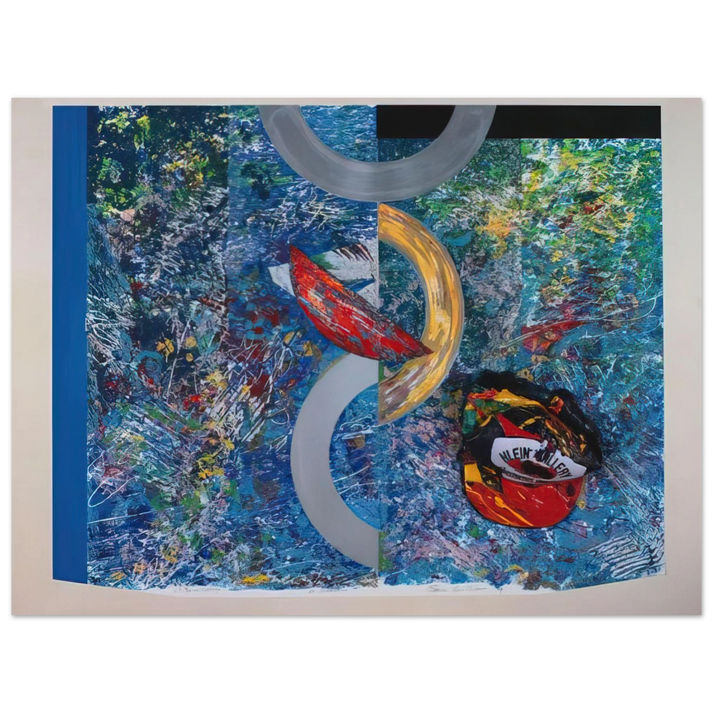 Sam Gilliam - In Celebration 75x100 cm / 30x40inches Fine Art Poster