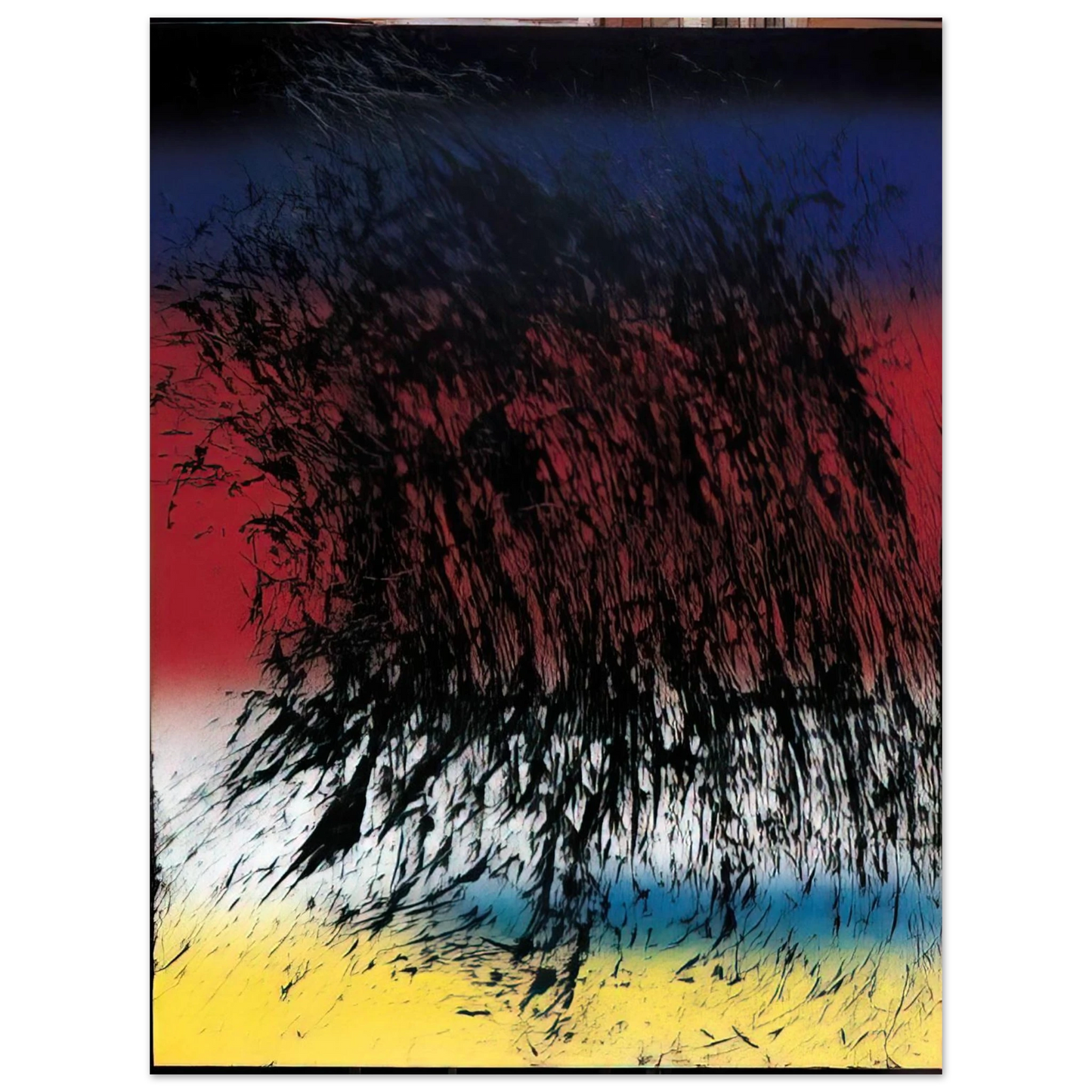 Hans Hartung - Untitled - 1982 Fine Art Poster - Default Title