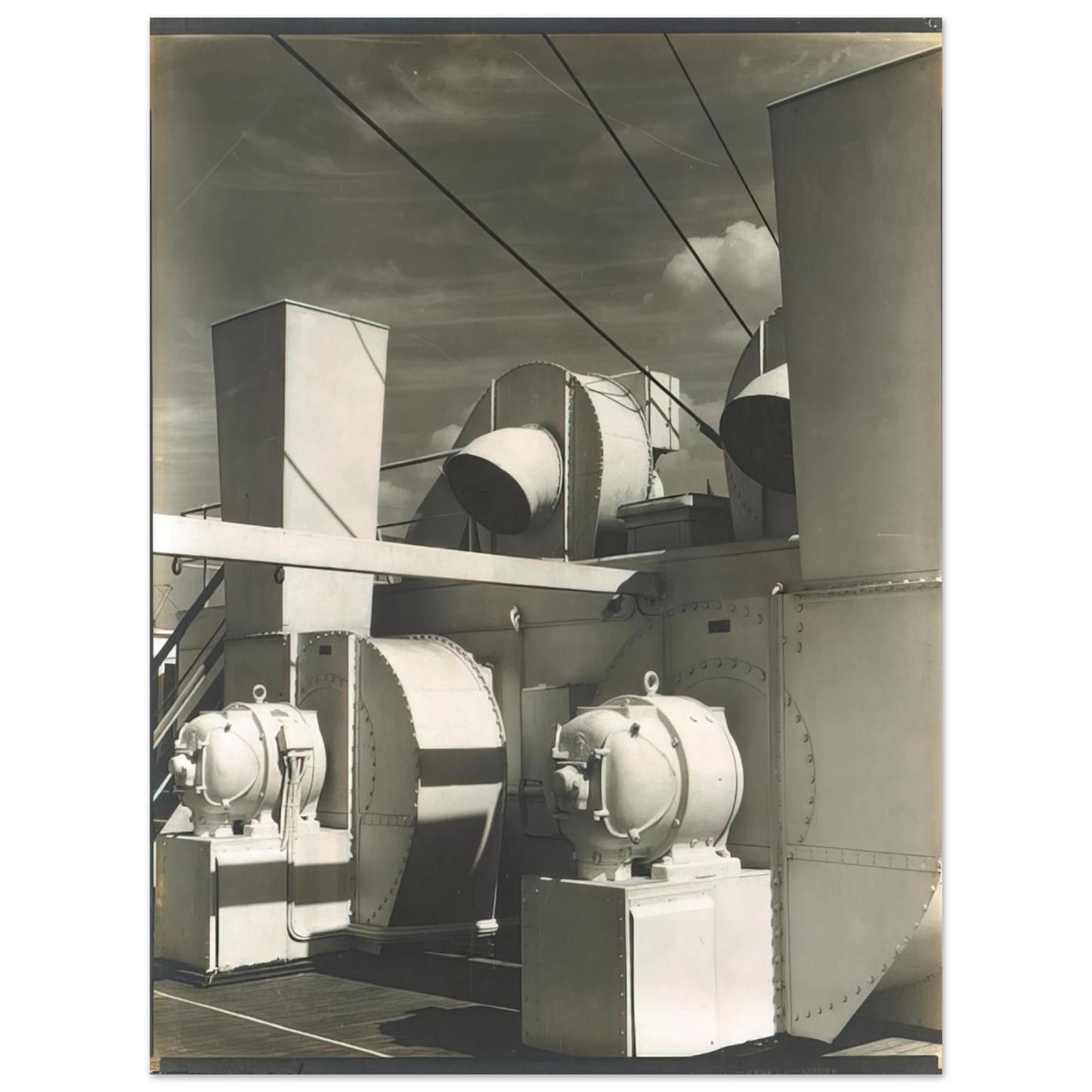 Charles Sheeler - Upper Deck - 1928 Fine Art Poster - Default Title
