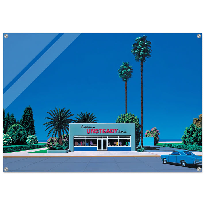 Unsteady World - Hiroshi Nagai Acrylic Print - 70x100 cm / 28x40″ inches