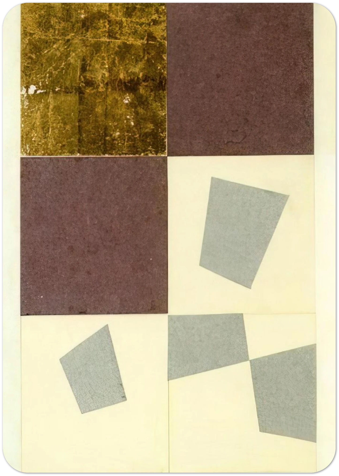 Geometric Collage By Jean Arp Pack of 10 Post Cards | Jean Arp Post Cards | A6 (10.5 x 14.8 cm) - 4.1 x 5.8 inches