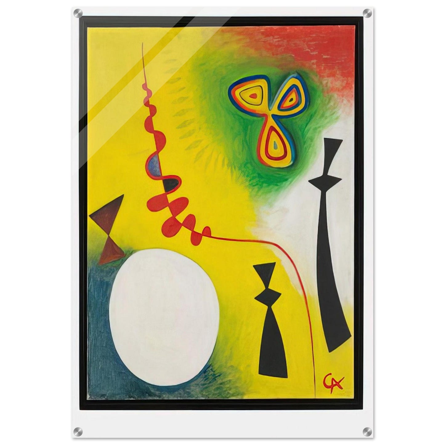 FETISHES 1944 - Alexander Calder Acrylic Print - 70x100 cm / 28x40″ inches | Alexander Calder Wall Art | Alexander Calder Prints