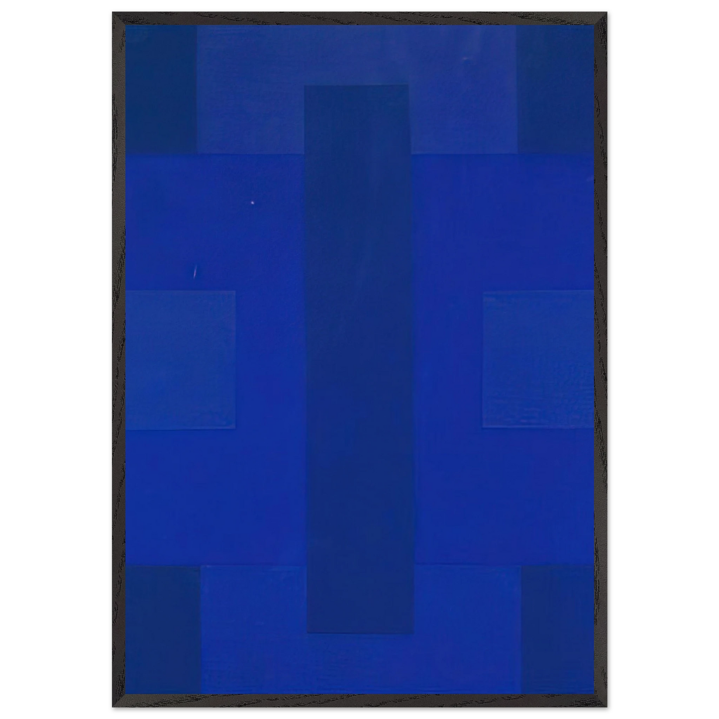 Blue Painting - 1953 - Ad Reinhardt Framed Art Print – Black Wooden Frame - Default Title - -Framed Art Print