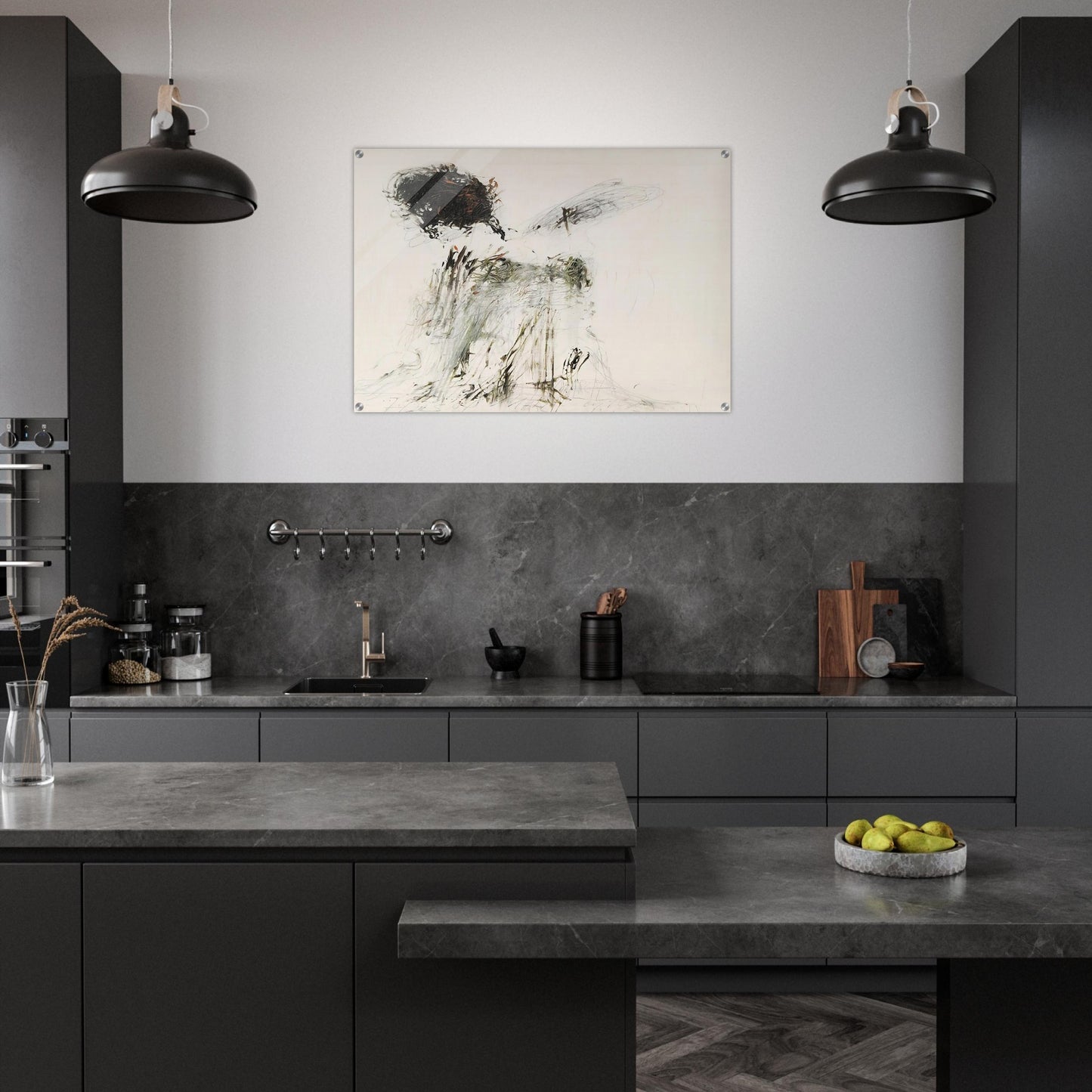 Ides of March - Cy Twombly Acrylic Print - 70x100 cm / 28x40″ inches | Cy Twombly Wall Art | Cy Twombly Prints